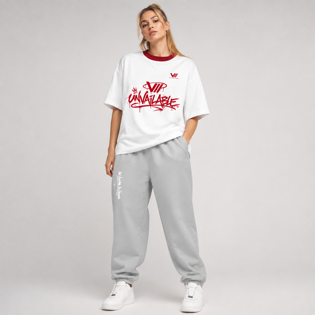 V// GETOUTHERE Oversize Fluffy Sweatpants - BESTSELLER