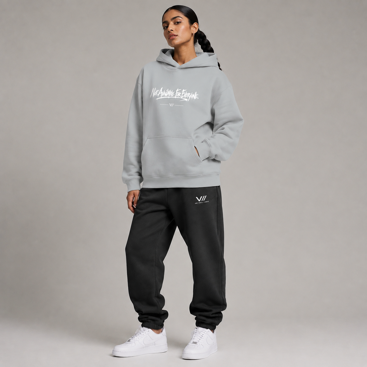 V// GETOUTHERE Oversize Hoodie Ohne Kordel - BESTSELLER