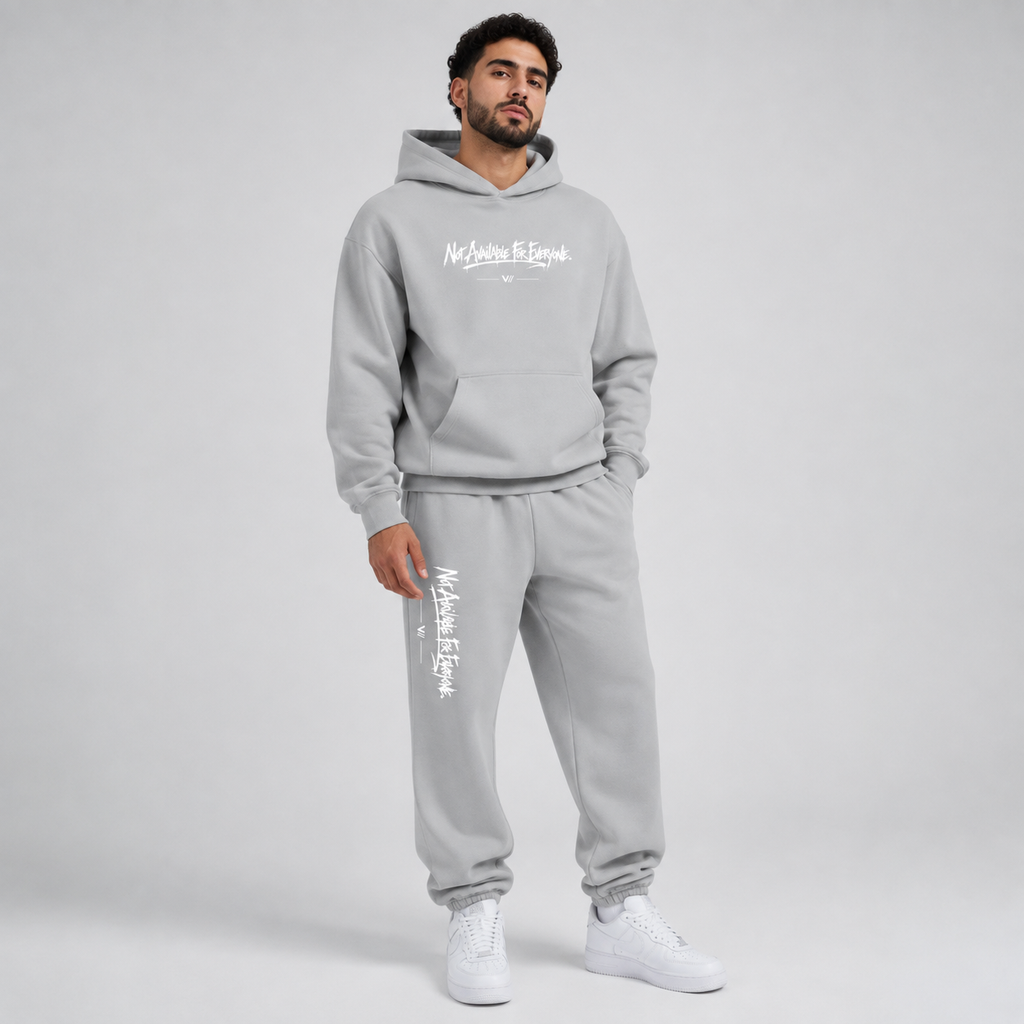V// GETOUTHERE Oversize Fluffy Sweatpants - BESTSELLER