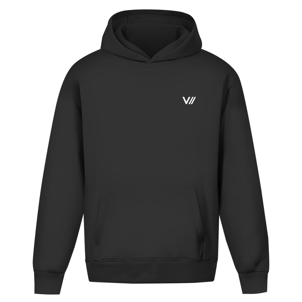 V// GETOUTHERE Oversize Hoodie ohne Kordel