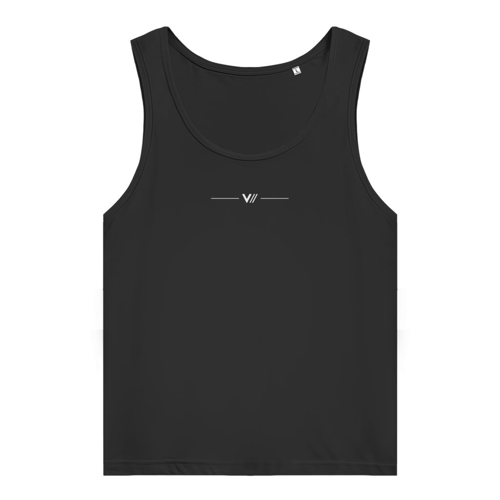 V// BLOCK Tank Top Damen Premium Organic
