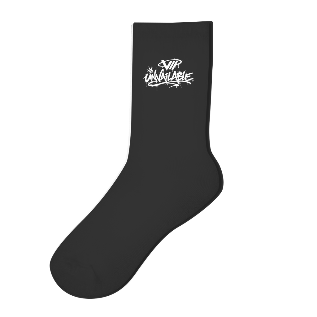 V// SOCKS Crew Socken UNVAILABLE schwarz