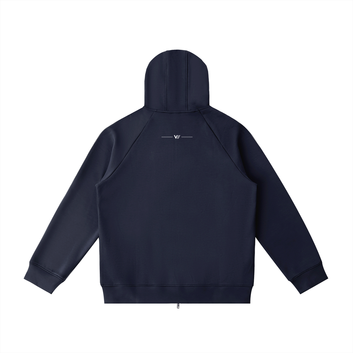 V// HEAVY Thick Raglan Sleeve Zip Hoodie - Unisex