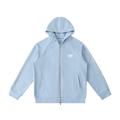 V// HEAVY Thick Raglan Sleeve Zip Hoodie - Unisex