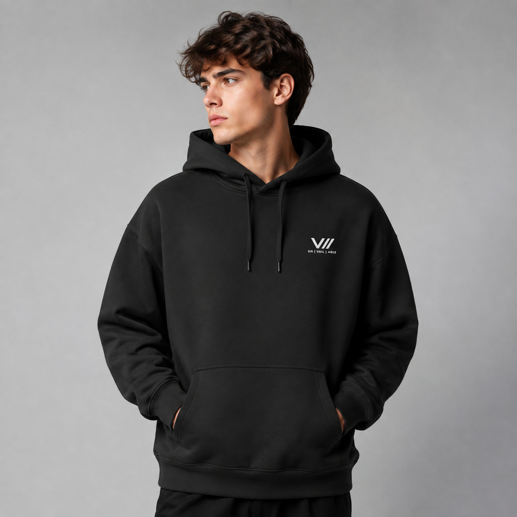 V// GETOUTHERE - Bio-Organic Oversize Hoodie