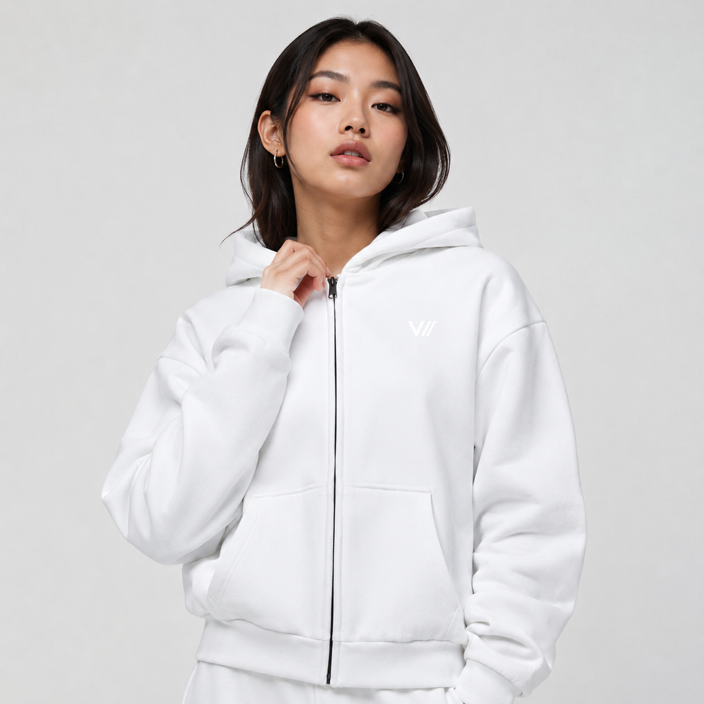 V// GETOUTHERE Oversize Zipper Hoodie