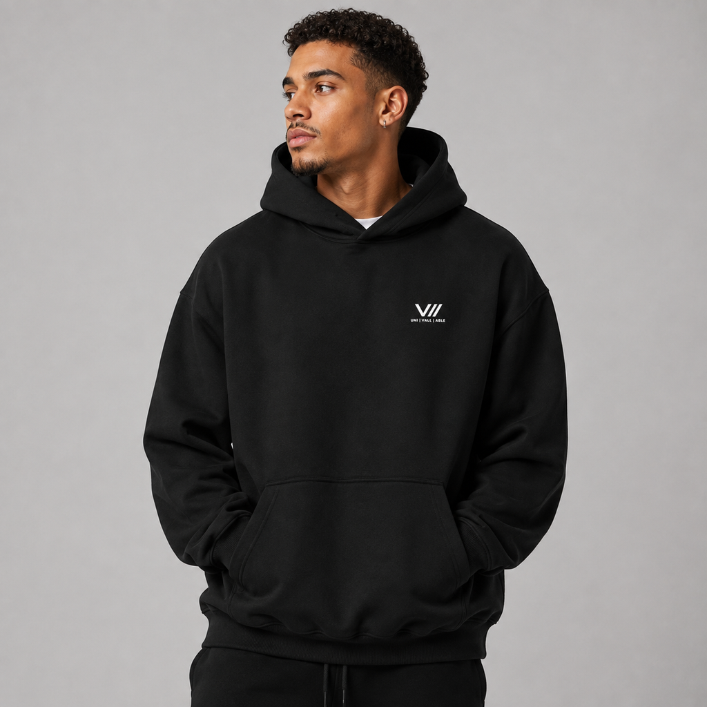V// GETOUTHERE Oversized ultra Heavyweight Hoodie - Unisex