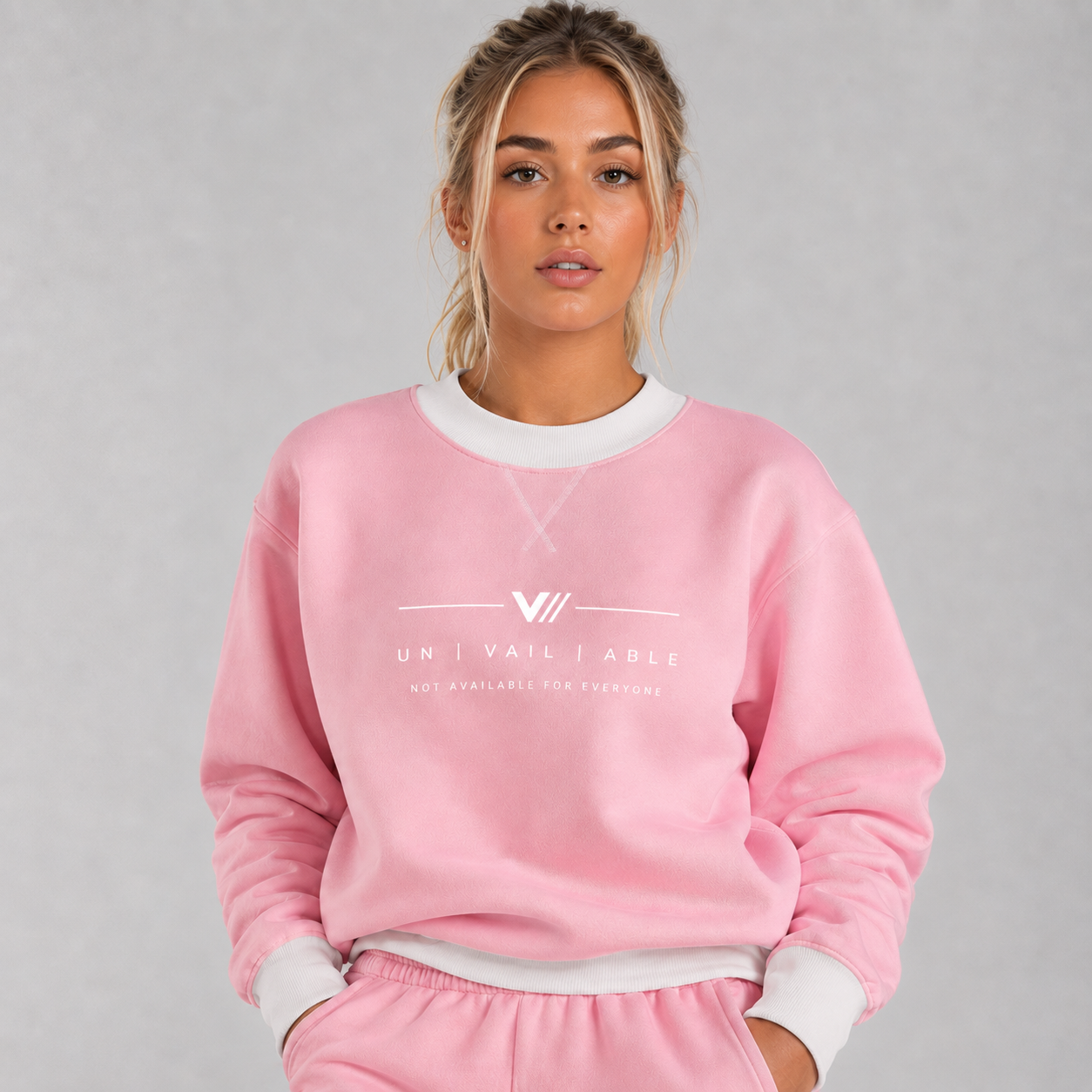 V// HEAVY  Mock Neck Sweatshirt - Women