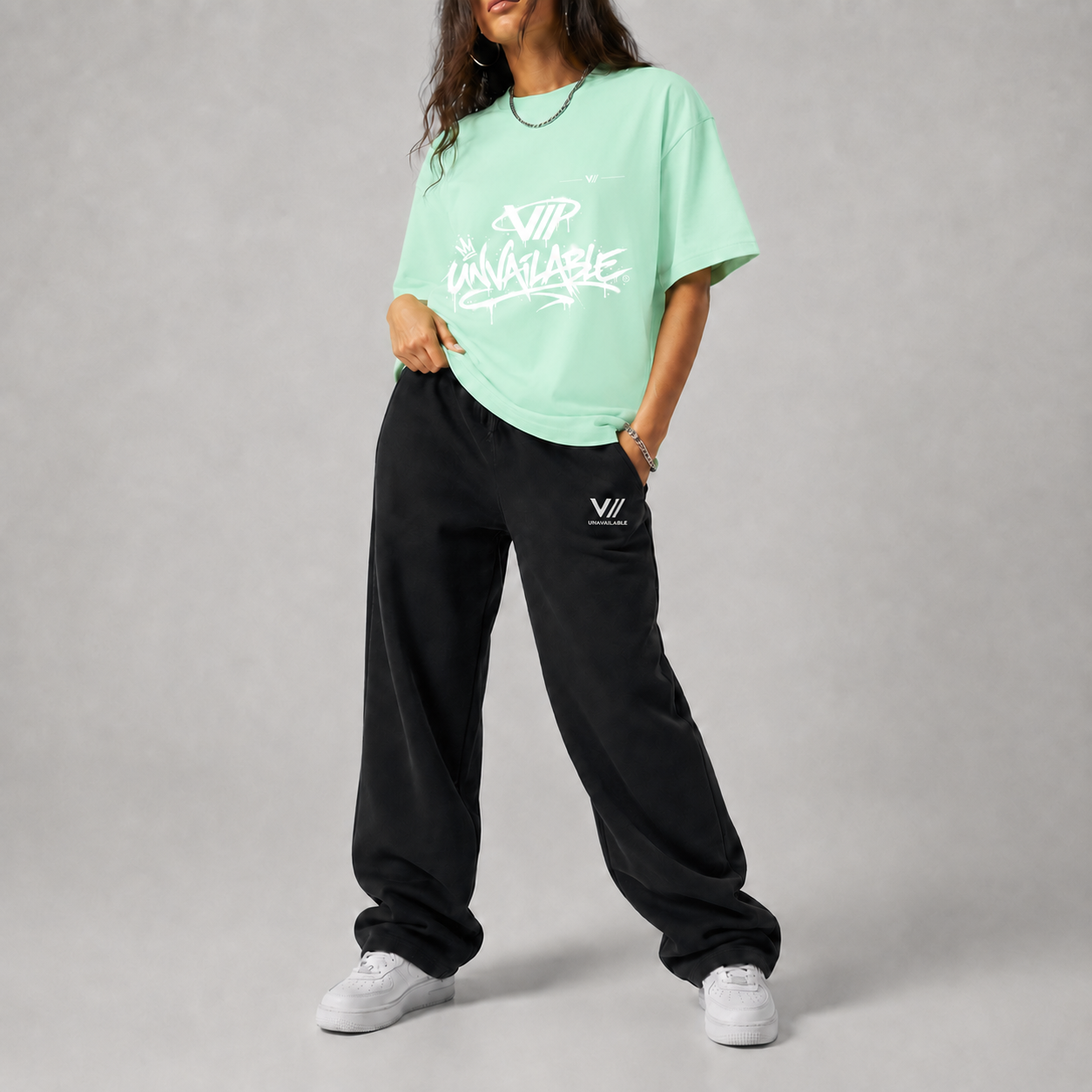 V// CHILL Regular Fit Cotton Shirt - Unisex