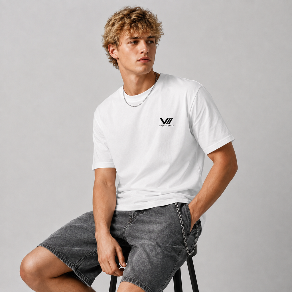 V// CHILL Bio-T-Shirt - Unisex - white edition