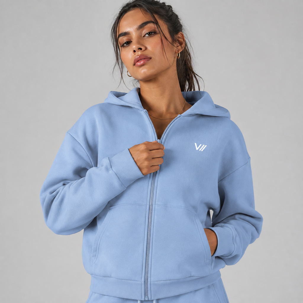 V// GETOUTHERE Oversize Zipper Hoodie