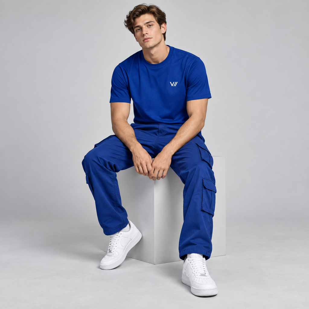 V// CHILL Herren Premium Bio T-Shirt