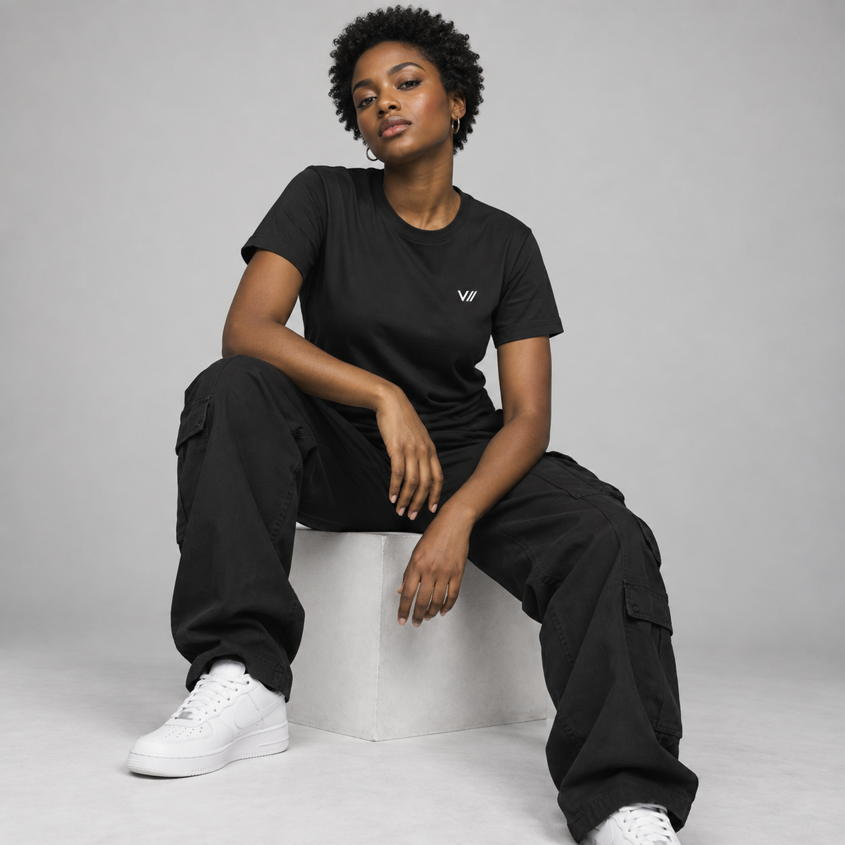 V// CHILL Damen Premium Bio T-Shirt