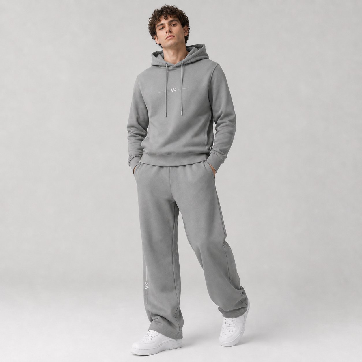 V// HEAVY Oversize Sweatpants SLIMLogo Edition