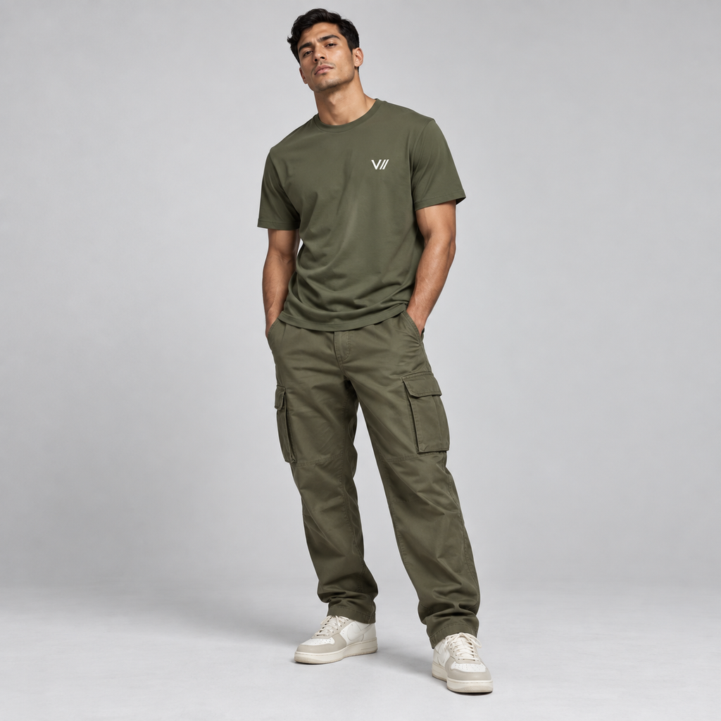 V// CHILL Herren Premium Bio T-Shirt
