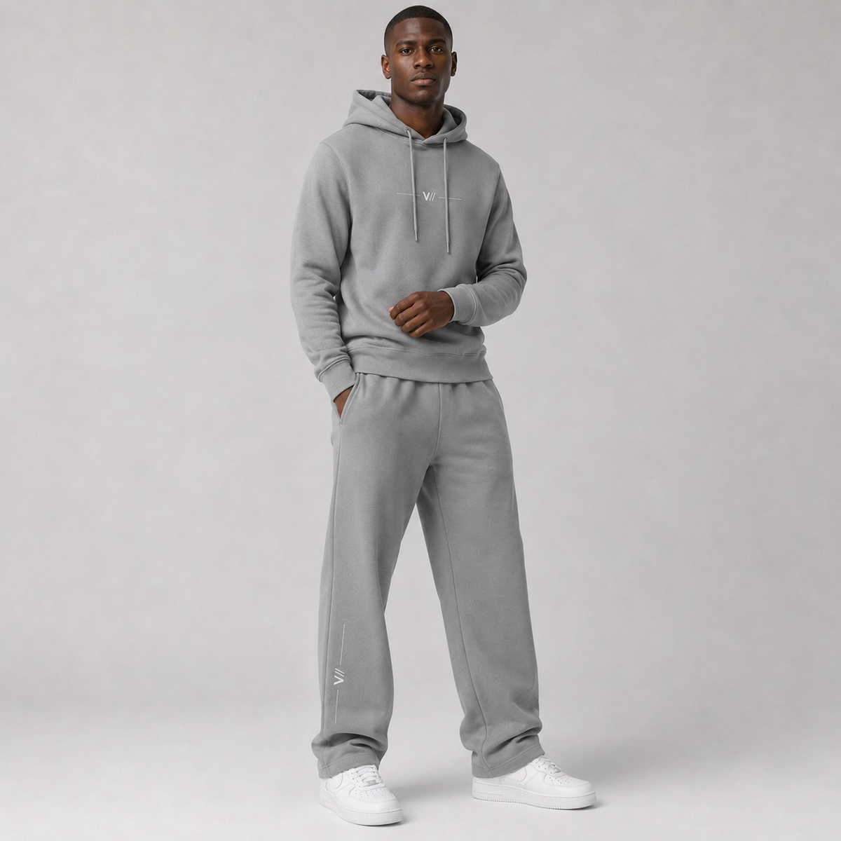 V// HEAVY Oversize Sweatpants SLIMLogo Edition