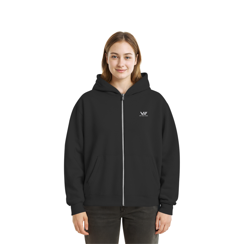 V// GETOUTHERE - Fluffy Boxcut Zipper