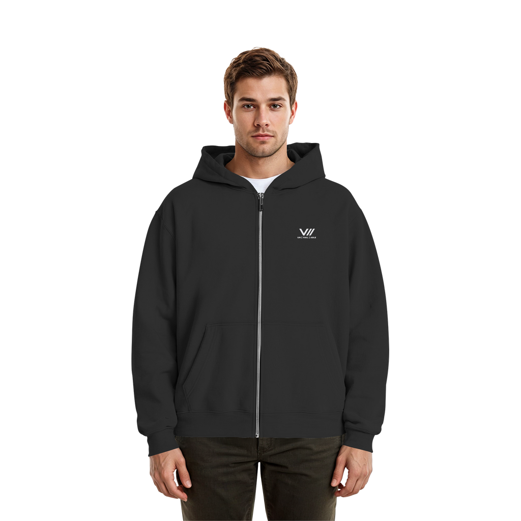V// GETOUTHERE - Fluffy Boxcut Zipper