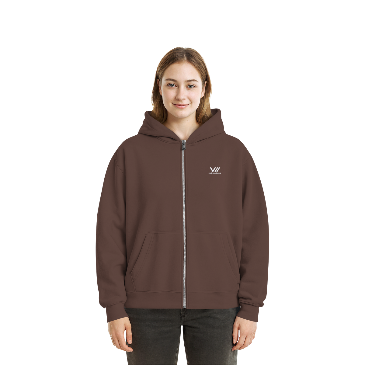 V// GETOUTHERE - Fluffy Boxcut Zipper