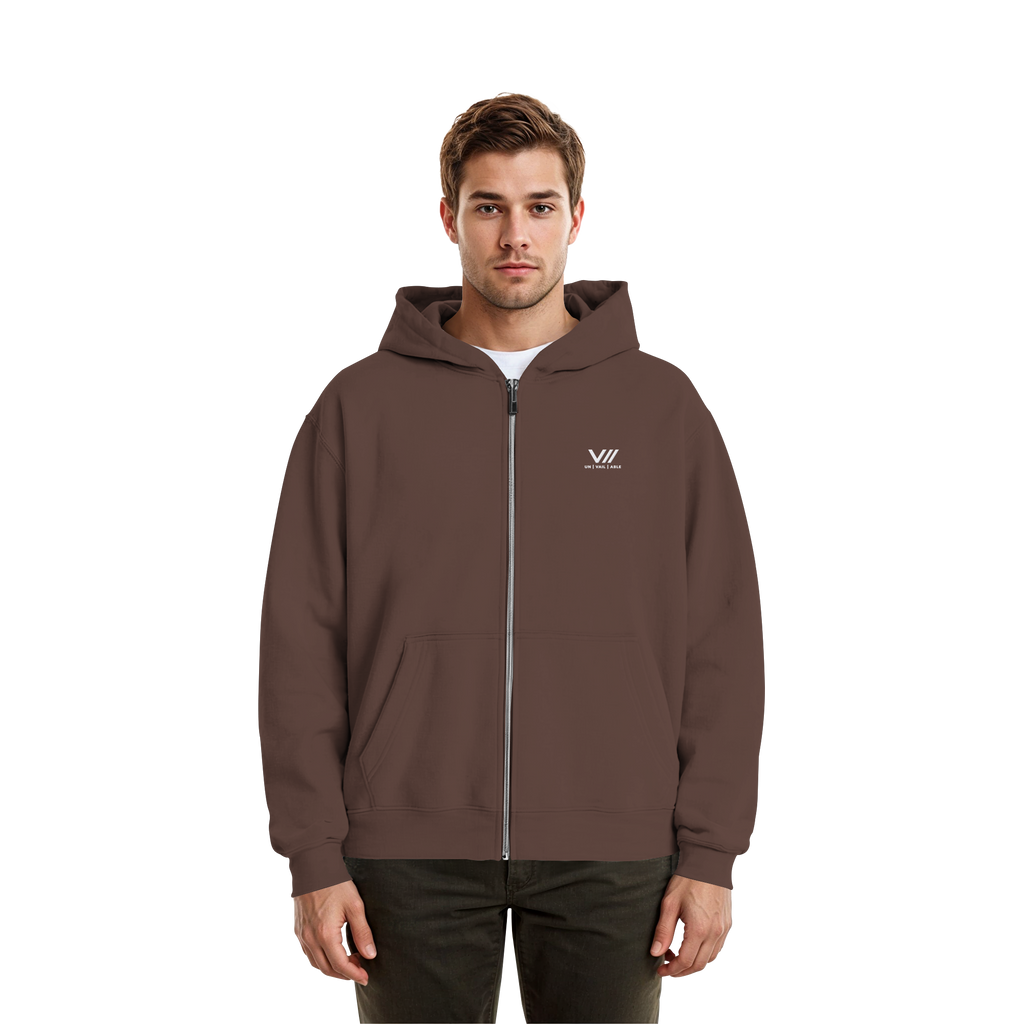 V// GETOUTHERE - Fluffy Boxcut Zipper