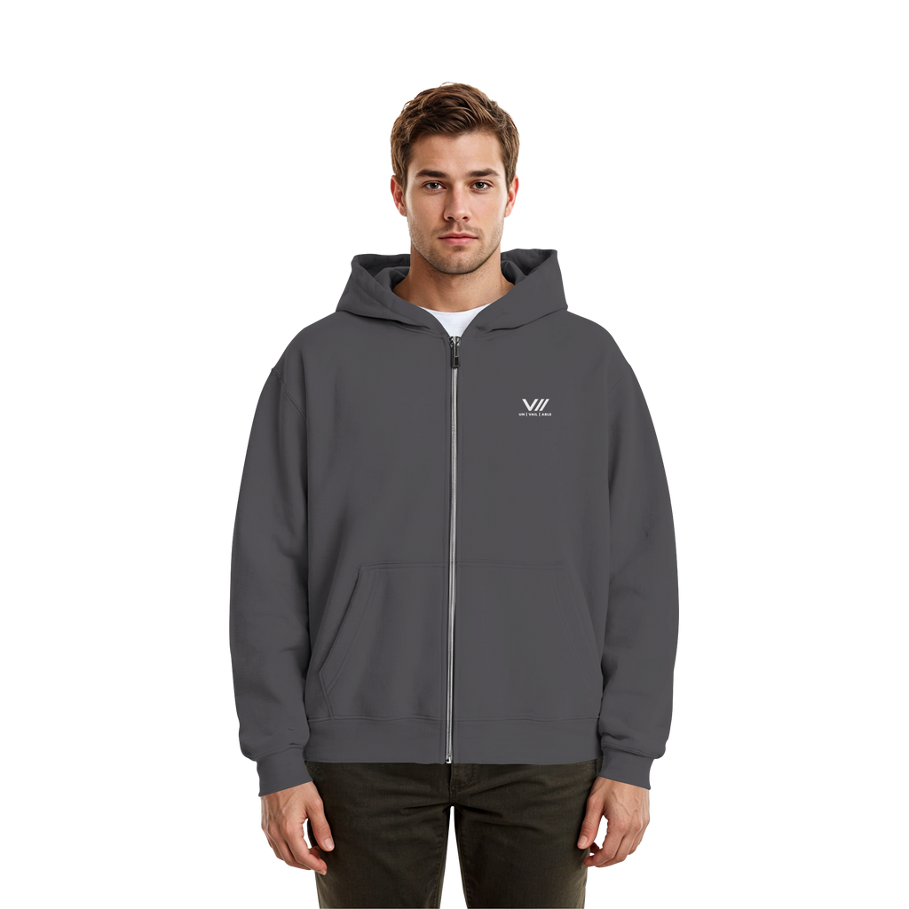 V// GETOUTHERE - Fluffy Boxcut Zipper