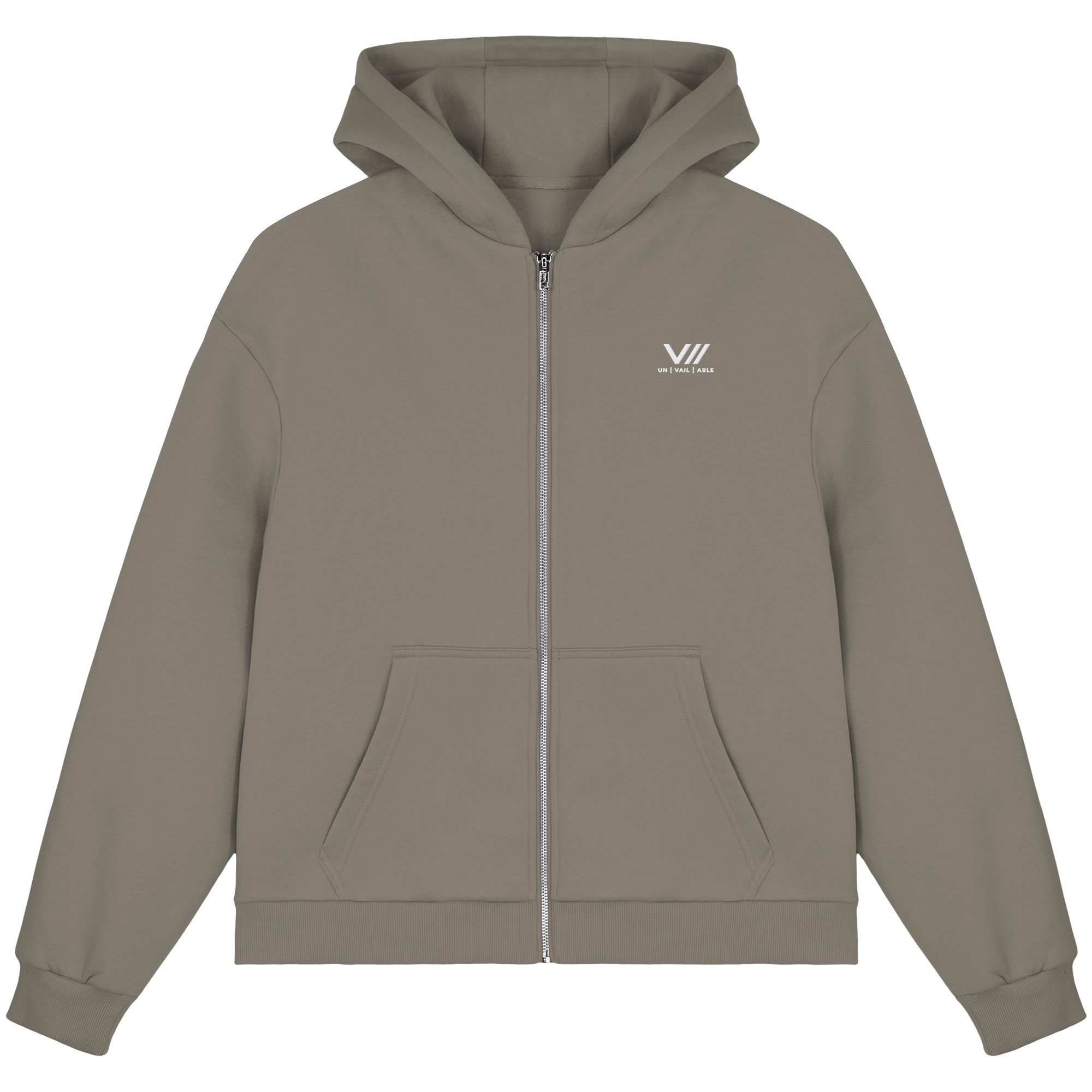 V// GETOUTHERE - Fluffy Boxcut Zipper