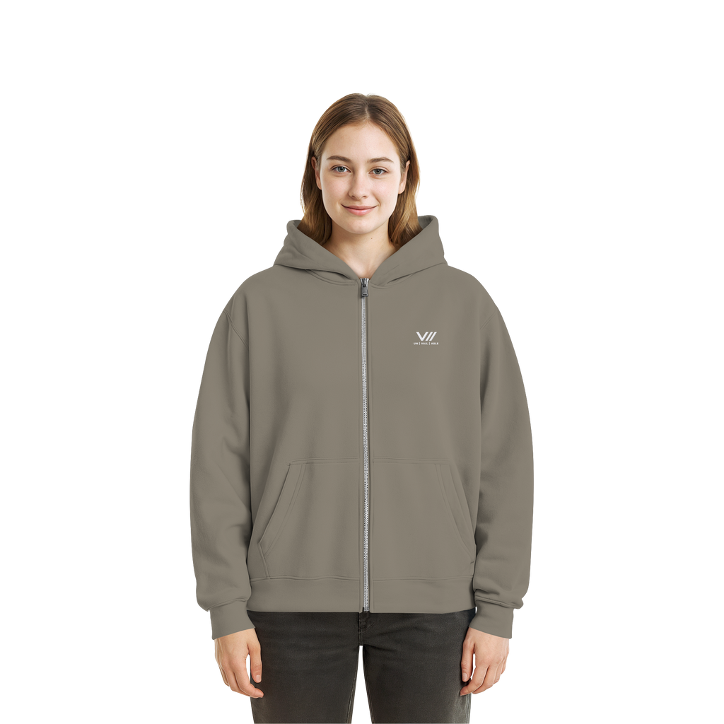 V// GETOUTHERE - Fluffy Boxcut Zipper