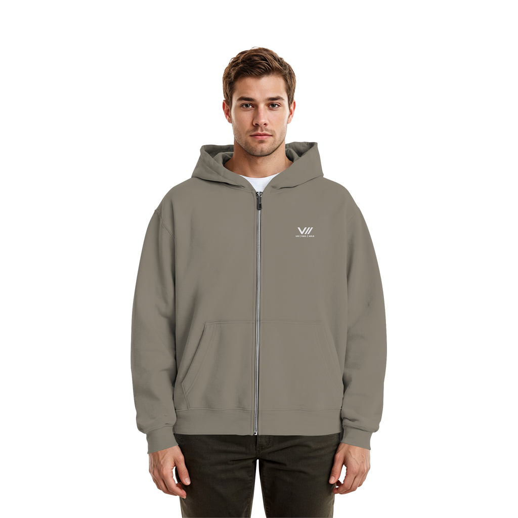 V// GETOUTHERE - Fluffy Boxcut Zipper