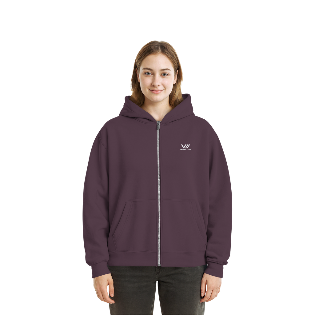 V// GETOUTHERE - Fluffy Boxcut Zipper