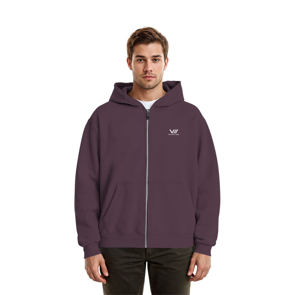 V// GETOUTHERE - Fluffy Boxcut Zipper