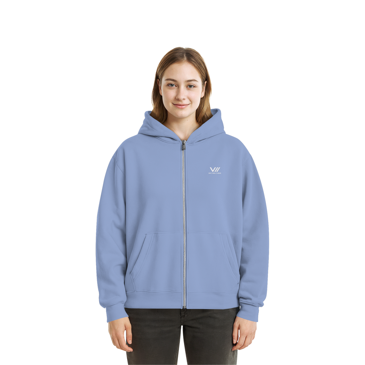 V// GETOUTHERE - Fluffy Boxcut Zipper