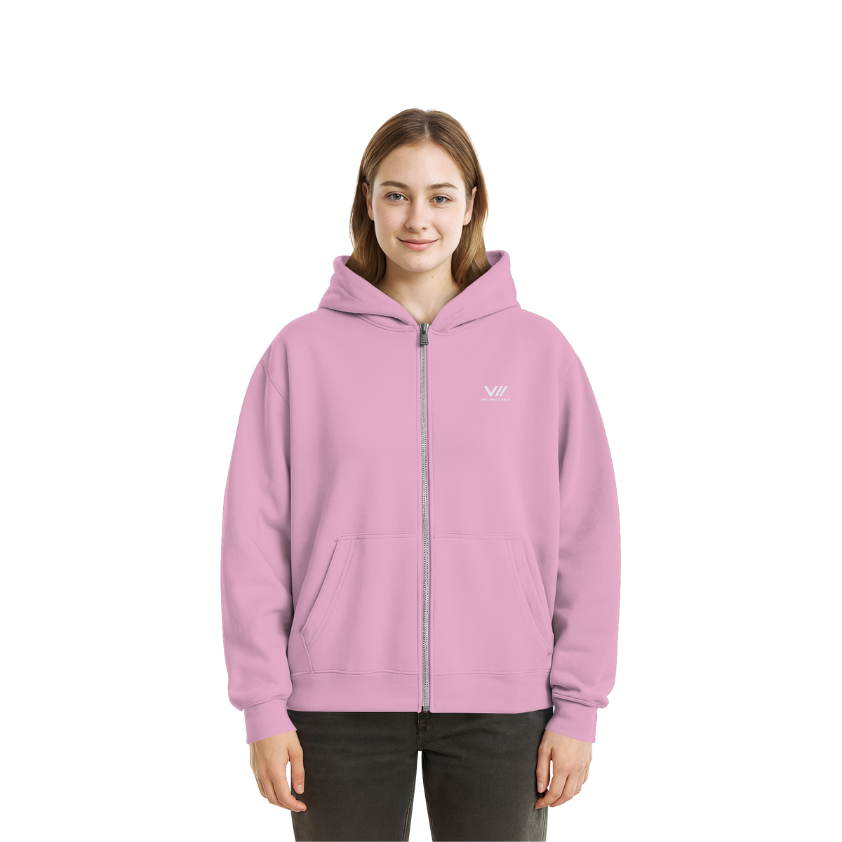 V// GETOUTHERE - Fluffy Boxcut Zipper