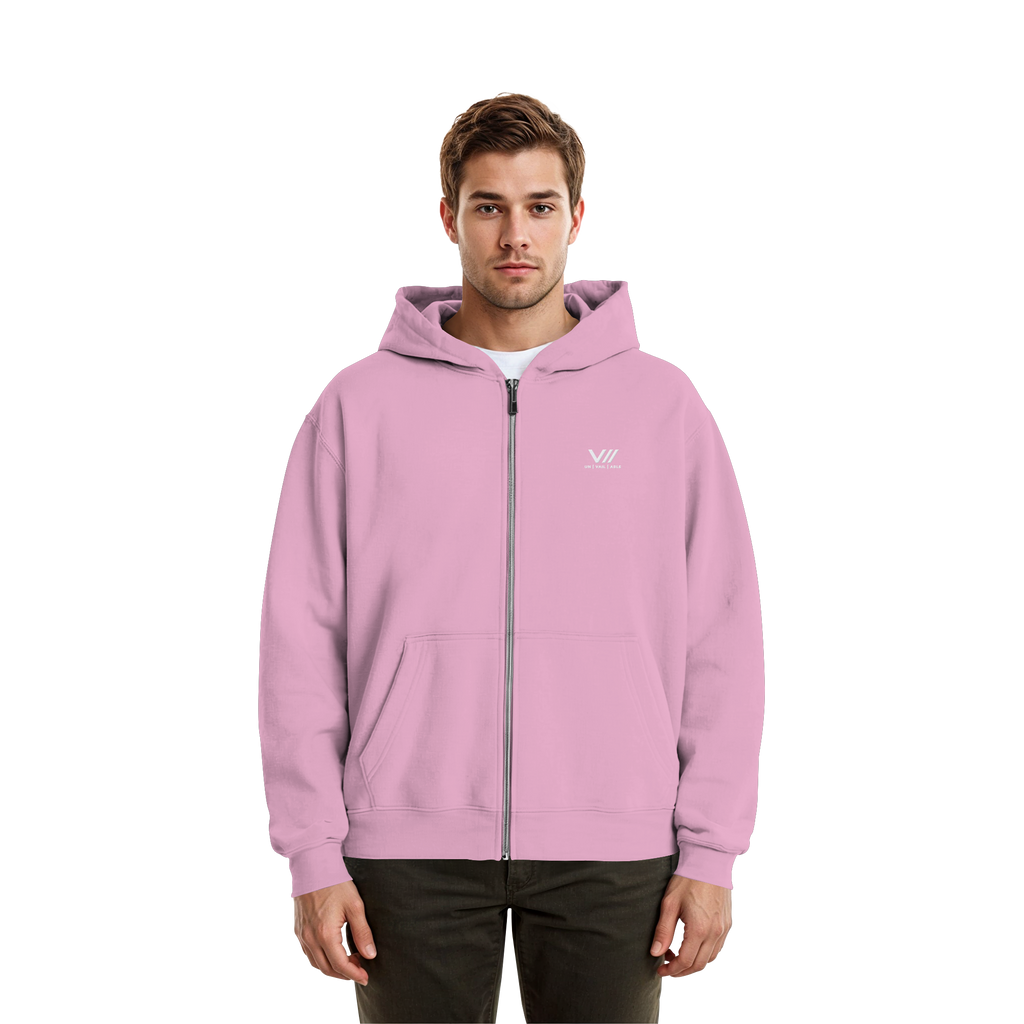 V// GETOUTHERE - Fluffy Boxcut Zipper