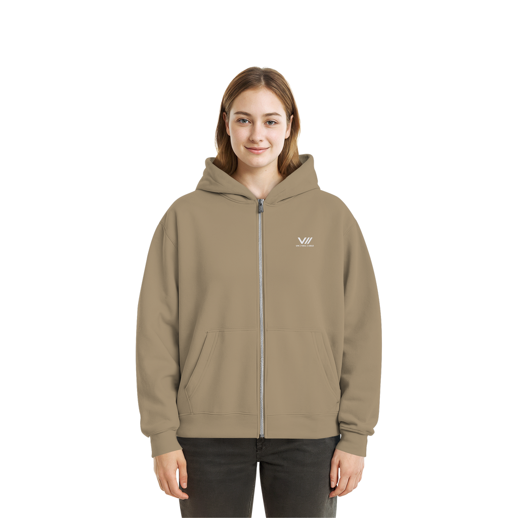 V// GETOUTHERE - Fluffy Boxcut Zipper