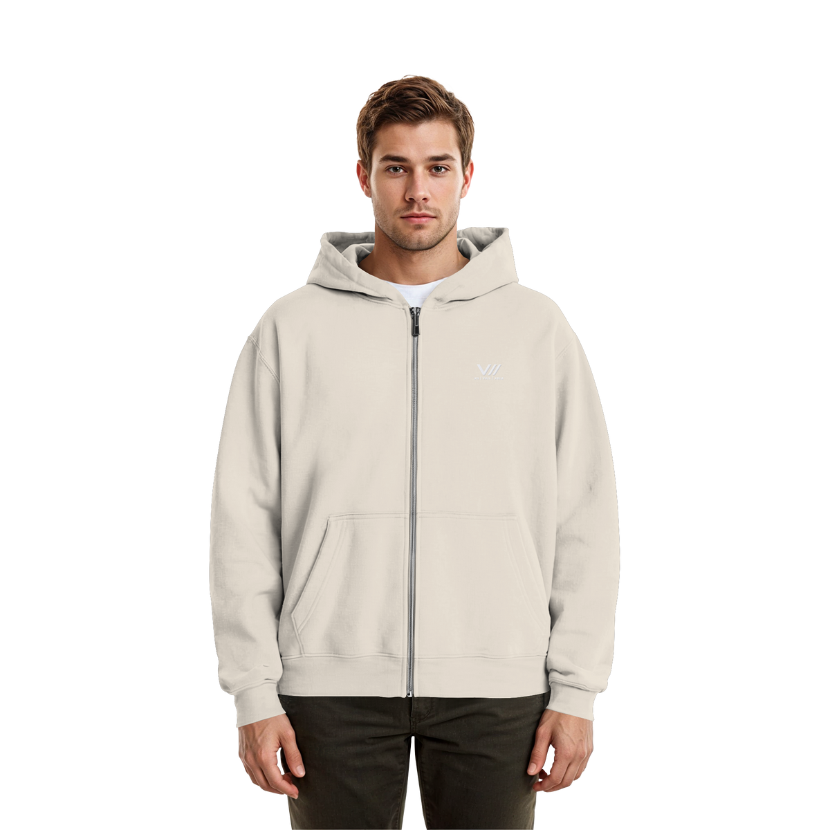 V// GETOUTHERE - Fluffy Boxcut Zipper