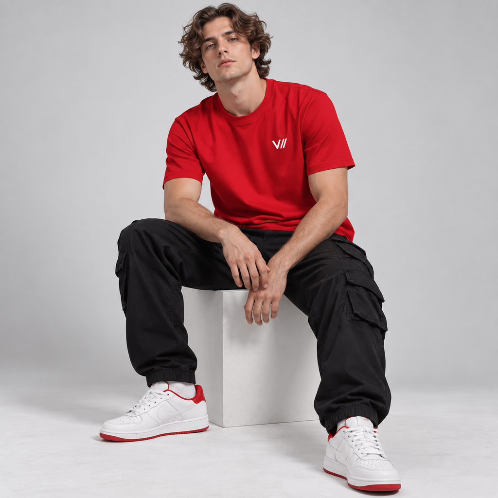 V// CHILL Herren Premium Bio T-Shirt
