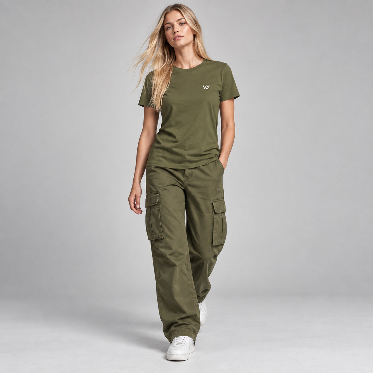 V// CHILL Damen Premium Bio T-Shirt