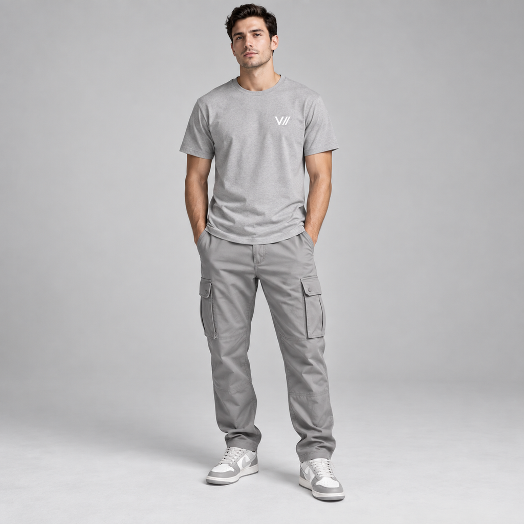 V// CHILL Herren Premium Bio T-Shirt