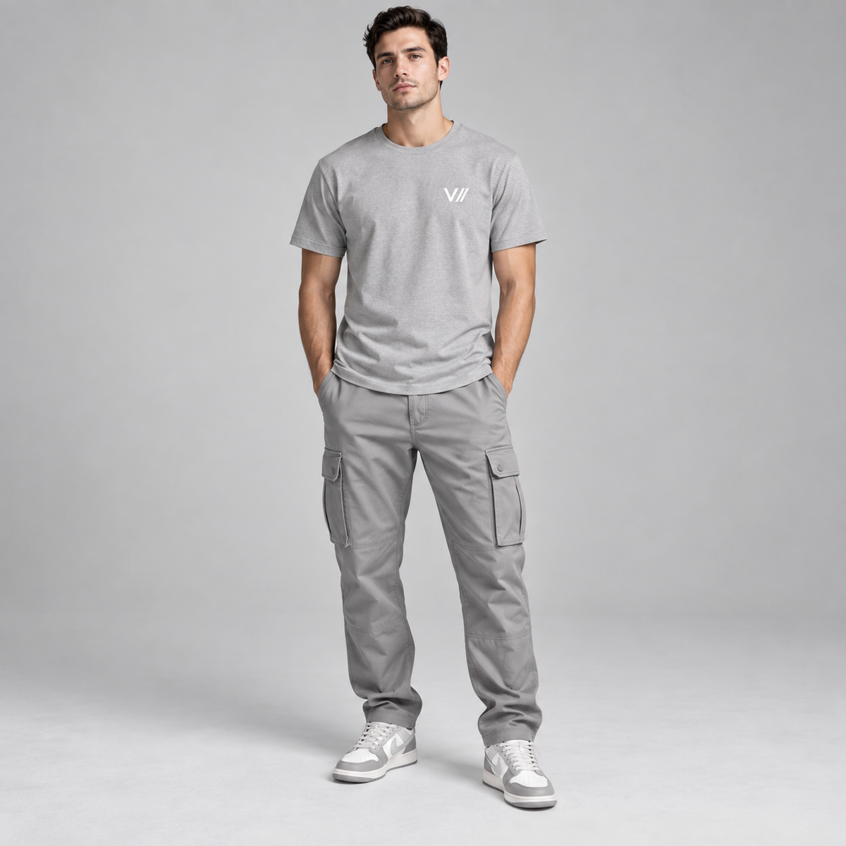 V// CHILL Herren Premium Bio T-Shirt
