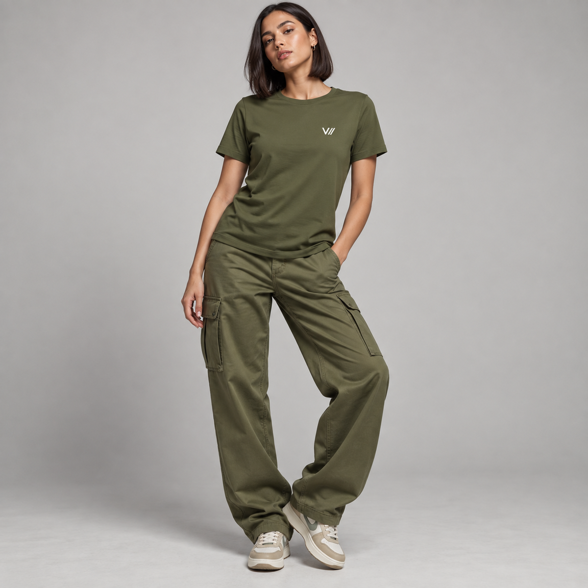 V// CHILL Damen Premium Bio T-Shirt