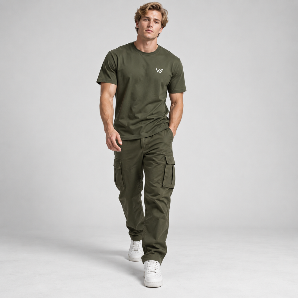 V// CHILL Herren Premium Bio T-Shirt