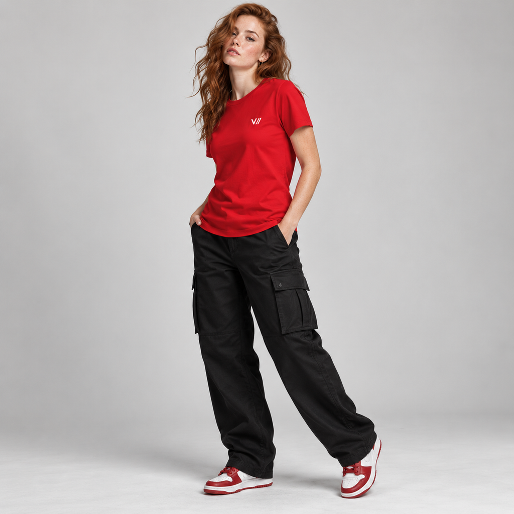 V// CHILL Damen Premium Bio T-Shirt