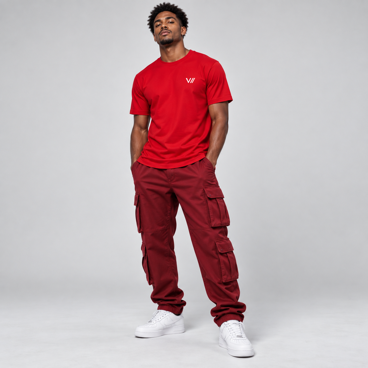 V// CHILL Herren Premium Bio T-Shirt